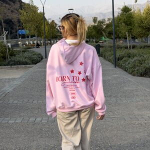 Born To Success Hoodie Rosado